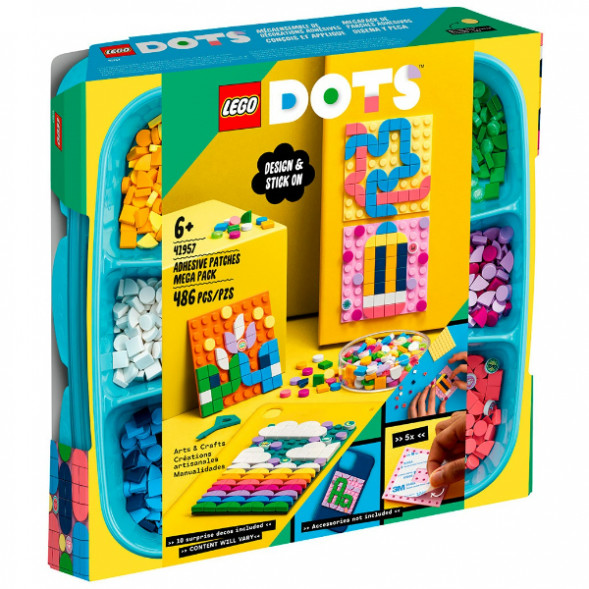 Конструктор LEGO DOTS 41957 Большой набор пластин-наклеек с тайлами в Хабаровске