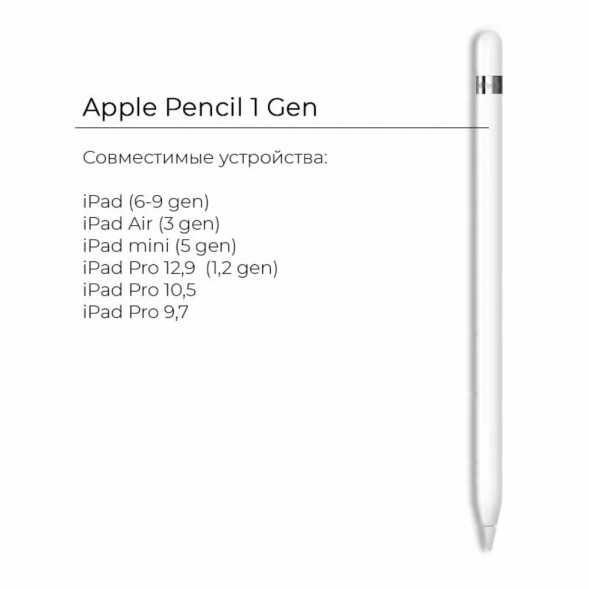 Стилус Apple Pencil (1st Generation) в Хабаровске