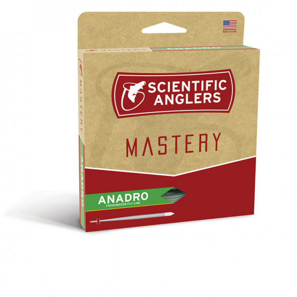 Шнур нахлыстовый Scientific Anglers Mastery Anadro 123822 WF-6-F, Green/Yellow в Хабаровске