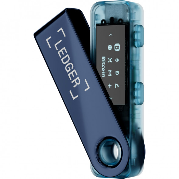 Криптокошелек Ledger Nano S Plus 1 шт., Neptune Blue в Хабаровске