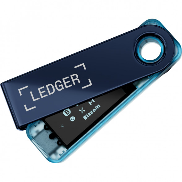 Криптокошелек Ledger Nano S Plus 1 шт., Neptune Blue в Хабаровске