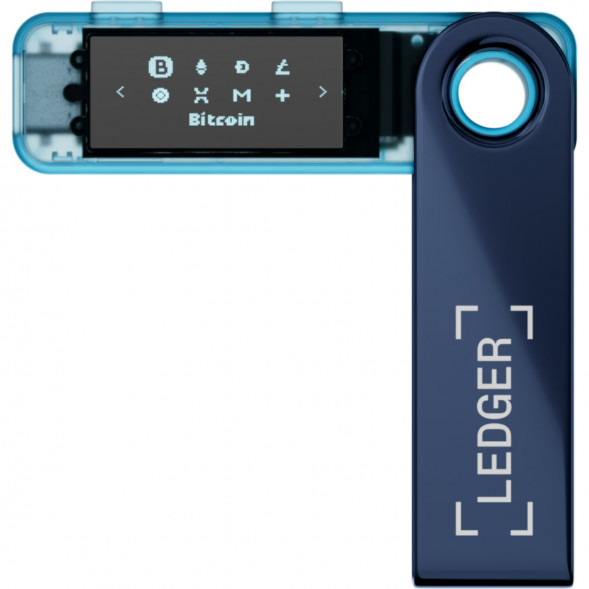 Криптокошелек Ledger Nano S Plus 1 шт., Neptune Blue в Хабаровске