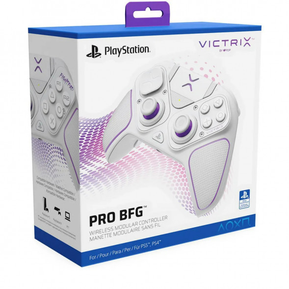 Беспроводной контроллер PDP Victrix Pro BFG для PS5, белый в Хабаровске