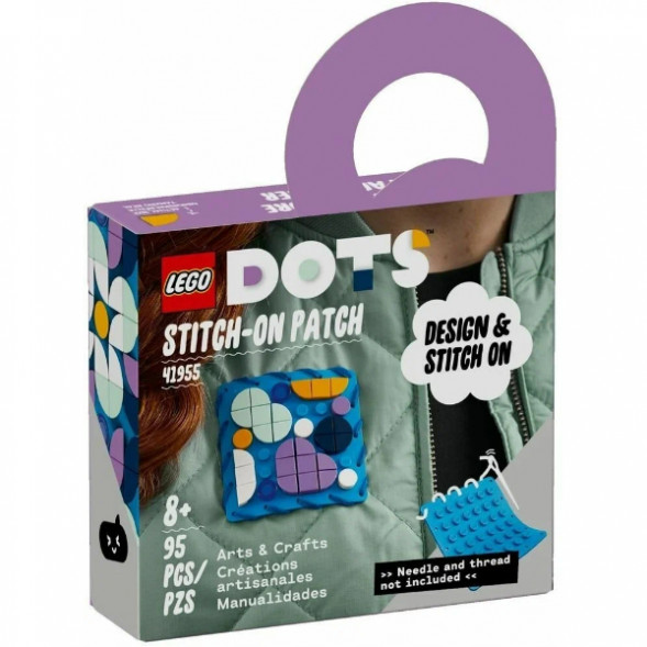 Конструктор LEGO DOTS 41955 Пластина-нашивка с тайлами в Хабаровске