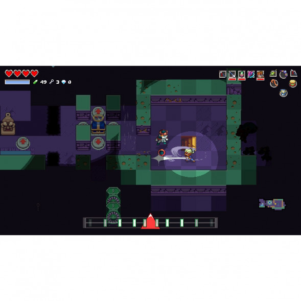 Игра Cadence of Hyrule: Crypt of the NecroDancer Featuring The Legend of Zelda [Nintendo Switch, английская версия] в Хабаровске
