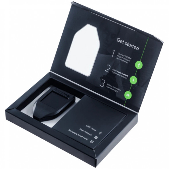 Аппаратный криптокошелек Trezor Model T в Хабаровске