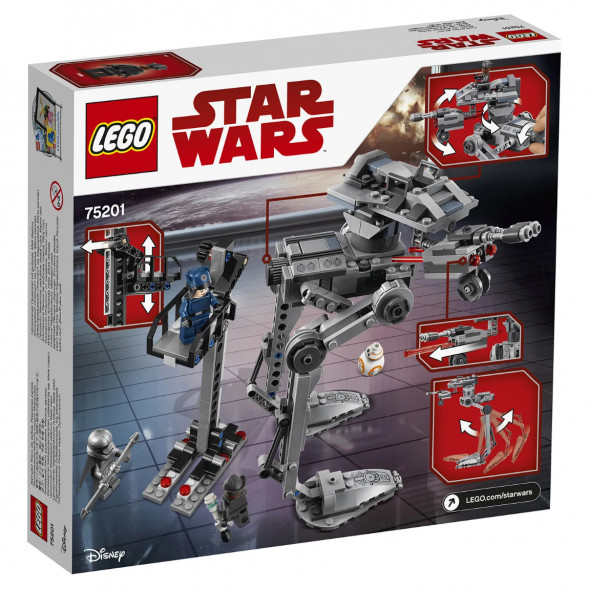 Конструктор LEGO Star Wars 75201 Вездеход AT-ST Первого Ордена в Хабаровске