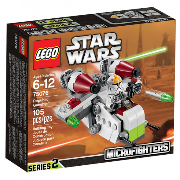 Конструктор LEGO Star Wars 75076 Республиканский истребитель в Хабаровске