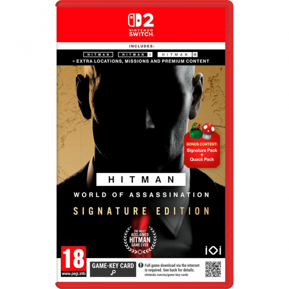 Игра Hitman World of Assassination Signature Edition [Nintendo Switch 2, русские субтитры] в Хабаровске