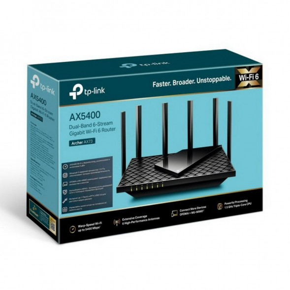 Роутер TP-LINK Archer AX73 (AX5400) в Хабаровске