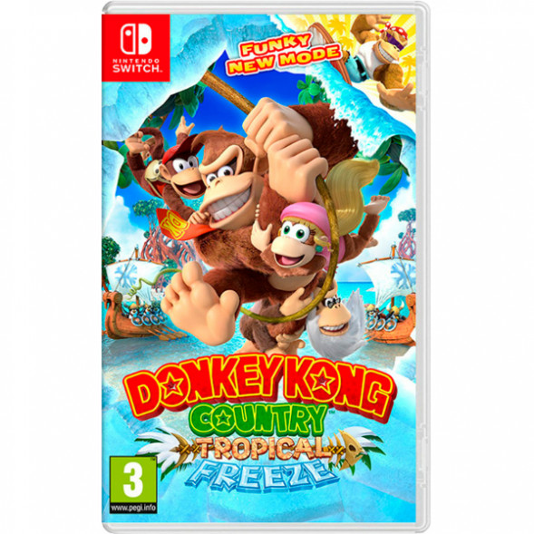 Игра Donkey Kong Country: Tropical Freeze [Nintendo Switch, английская версия] в Хабаровске