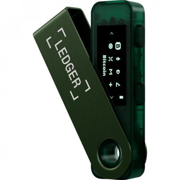 Криптокошелек Ledger Nano S Plus 1 шт., Emerald Green в Хабаровске