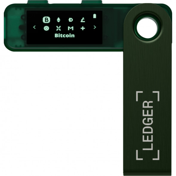 Криптокошелек Ledger Nano S Plus 1 шт., Emerald Green в Хабаровске