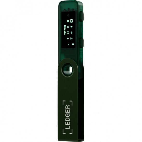 Криптокошелек Ledger Nano S Plus 1 шт., Emerald Green в Хабаровске