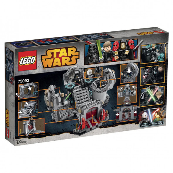 Конструктор LEGO Star Wars 75093 Звезда Смерт - Последняя схватка в Хабаровске