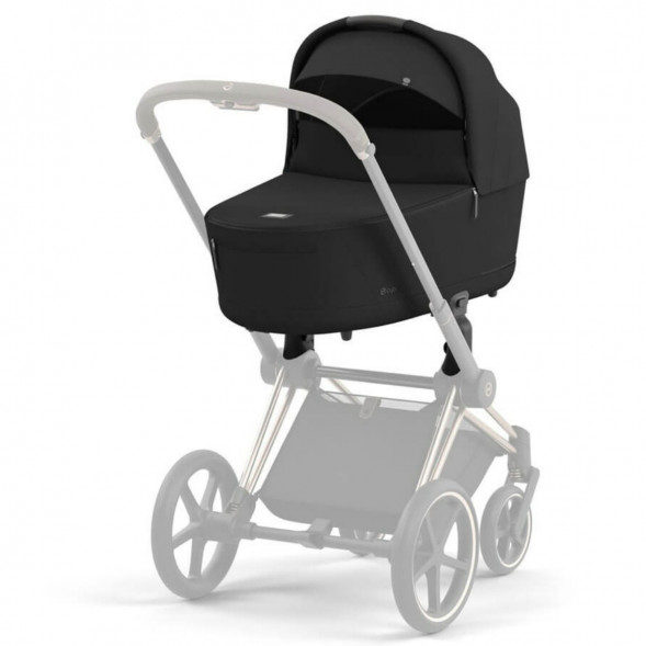 Коляска 2 в 1 Cybex Priam IV Sepia Black, шасси Rosegold в Хабаровске