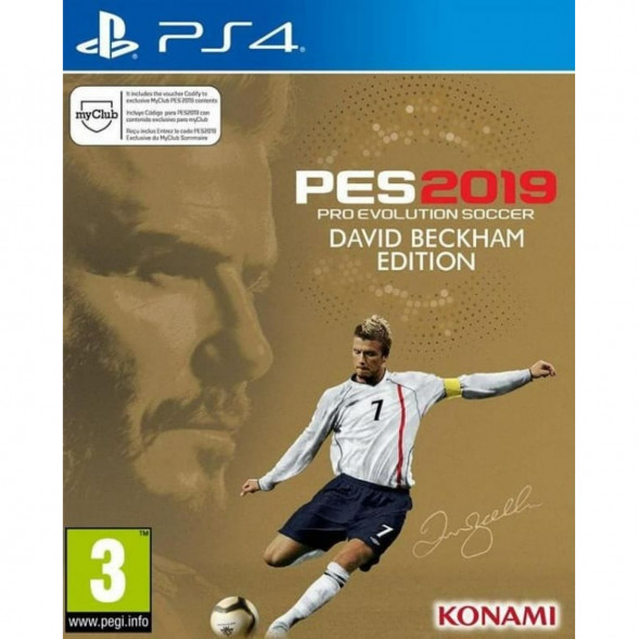Игра PES 2019: Pro Evolution Soccer. David Beckham Edition [PS4, русские субтитры] в Хабаровске