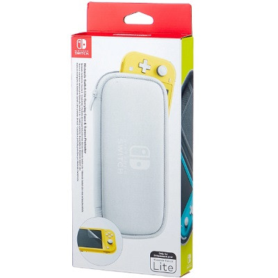 Nintendo Чехол и защитная плёнка для Nintendo Switch Lite, белый в Хабаровске