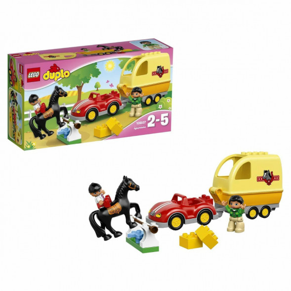 Конструктор LEGO DUPLO Town 10807 Трейлер для лошадок в Хабаровске