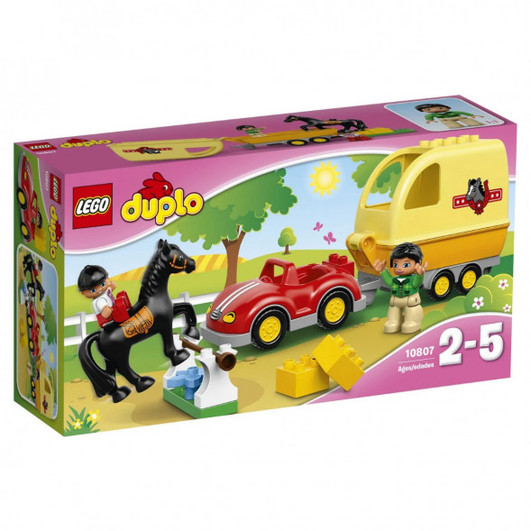 Конструктор LEGO DUPLO Town 10807 Трейлер для лошадок в Хабаровске