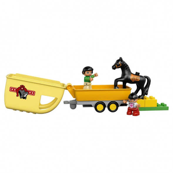 Конструктор LEGO DUPLO Town 10807 Трейлер для лошадок в Хабаровске