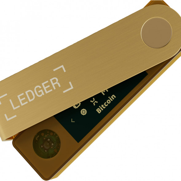 Аппаратный криптокошелек Ledger Nano X, Gold в Хабаровске