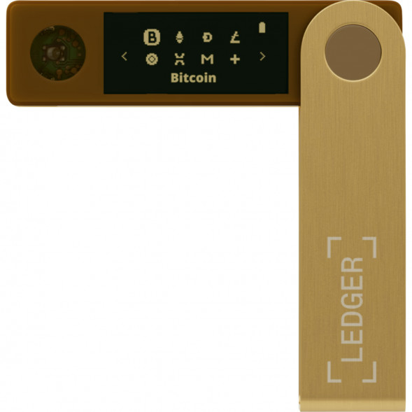 Аппаратный криптокошелек Ledger Nano X, Gold в Хабаровске