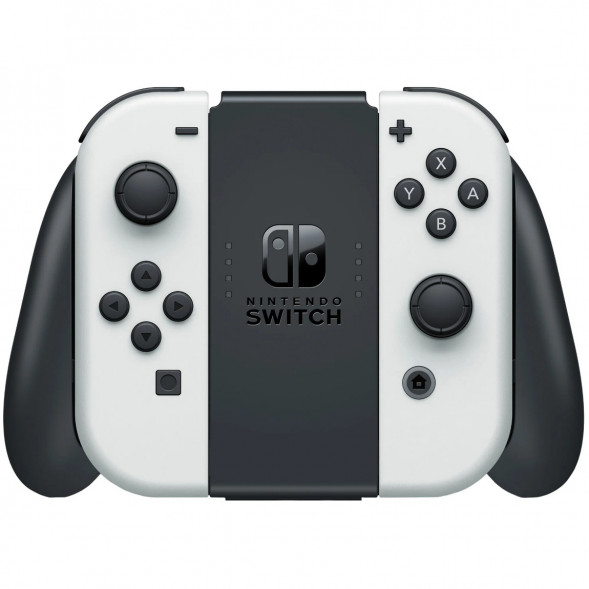Игровая приставка Nintendo Switch OLED 64 ГБ, белый  в Хабаровске