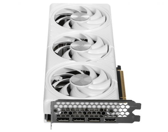 Видеокарта Palit NVIDIA GeForce RTX5070 WHITE OC 12ГБ GDDR7, OC в Хабаровске