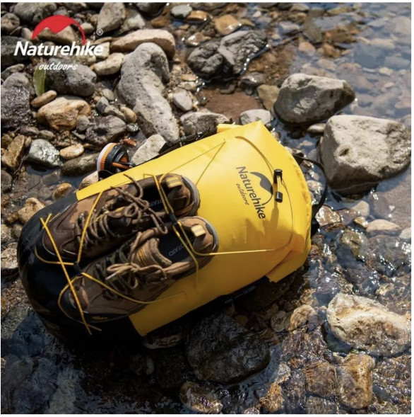 Герморюкзак Naturehike NH21FSB04 30 л, хаки в Хабаровске