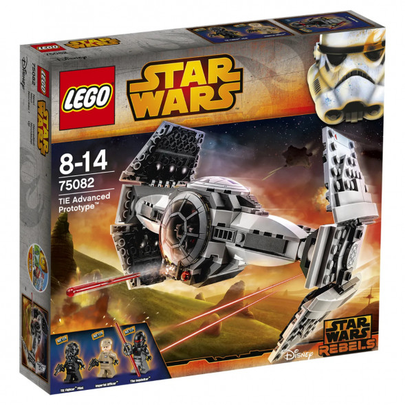 Конструктор LEGO Star Wars 75082 Улучшенный Прототип TIE Истребителя в Хабаровске