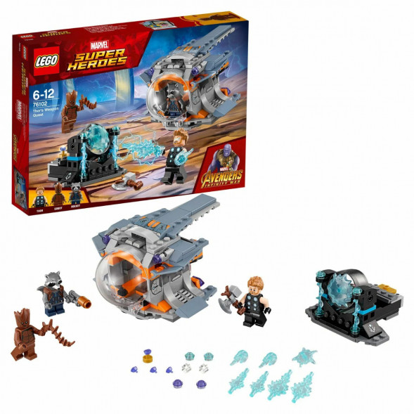 Конструктор LEGO Super Heroes 76102 Война бесконечности: В поисках оружия Тора в Хабаровске