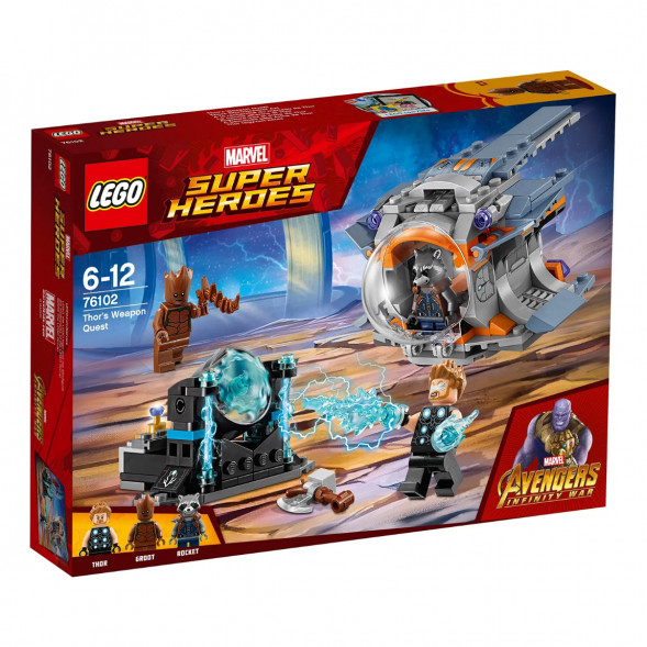 Конструктор LEGO Super Heroes 76102 Война бесконечности: В поисках оружия Тора в Хабаровске
