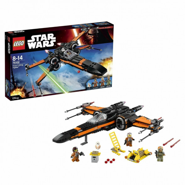 Конструктор LEGO Star Wars 75102 Истребитель По (Poe&amp;#039;s X-Wing Fighter) в Хабаровске