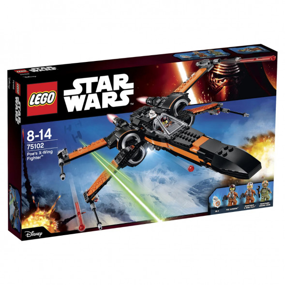 Конструктор LEGO Star Wars 75102 Истребитель По (Poe&amp;#039;s X-Wing Fighter) в Хабаровске