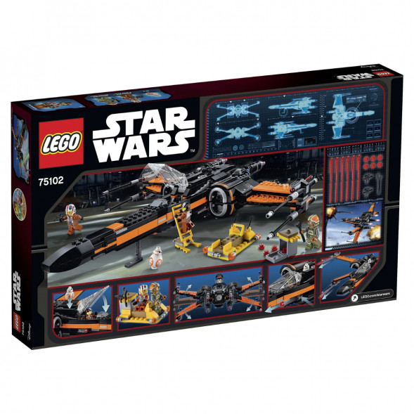Конструктор LEGO Star Wars 75102 Истребитель По (Poe&amp;#039;s X-Wing Fighter) в Хабаровске