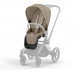 Коляска 2 в 1 Cybex Priam IV Cozy Beige, шасси Rosegold в Хабаровске