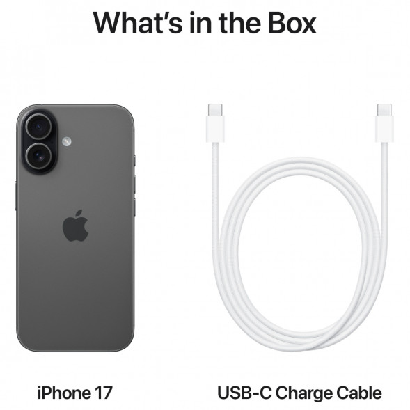 Смартфон Apple iPhone 17 256GB eSim, Black в Хабаровске