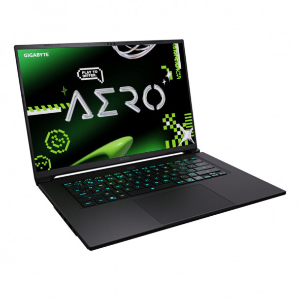 Ноутбук Gigabyte Aero X16 1WH (1WH93KZC93AD) (16&amp;quot;, IPS, AMD Ryzen AI 7 350 2ГГц, 8 ядер, 16ГБ DDR5, 512ГБ SSD, NVIDIA GeForce RTX 5070 - 8 ГБ, без ОС), серый в Хабаровске