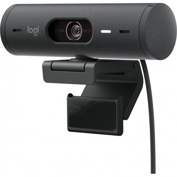 Веб-камера Logitech Brio 500, чёрный в Хабаровске