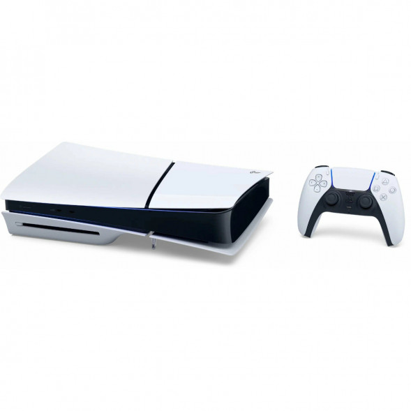 Игровая приставка Sony PlayStation 5 Slim 1TB с дисководом, белый в Хабаровске