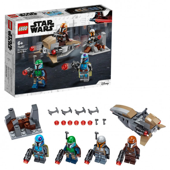 Конструктор LEGO Star Wars 75267 Боевой набор Мандалорцы в Хабаровске