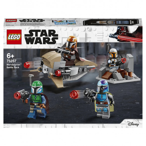Конструктор LEGO Star Wars 75267 Боевой набор Мандалорцы в Хабаровске