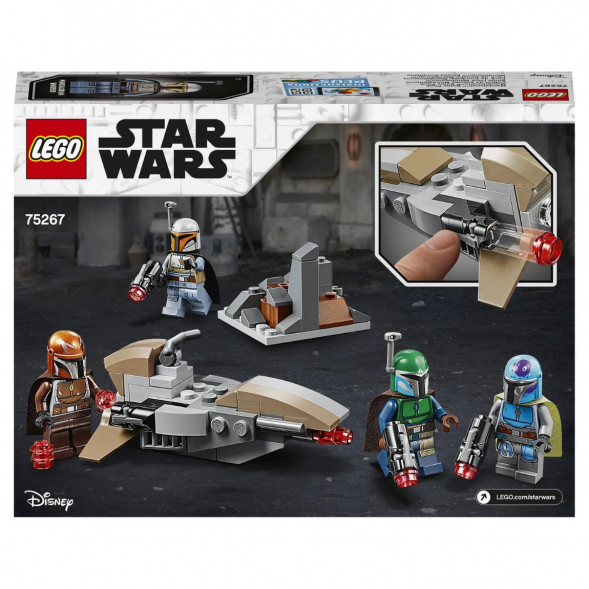 Конструктор LEGO Star Wars 75267 Боевой набор Мандалорцы в Хабаровске