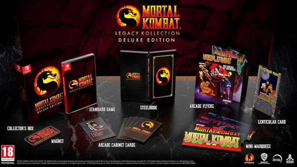 Игра Mortal Kombat: Legacy Kollection. Deluxe Edition [Nintendo Switch, английская версия] в Хабаровске