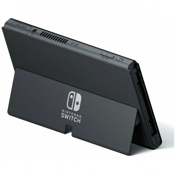 Игровая приставка Nintendo Switch OLED 64 ГБ, неоновый синий/неоновый красный в Хабаровске