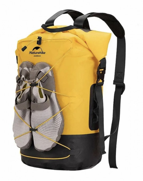 Герморюкзак Naturehike NH21FSB04 30 л, желтый в Хабаровске