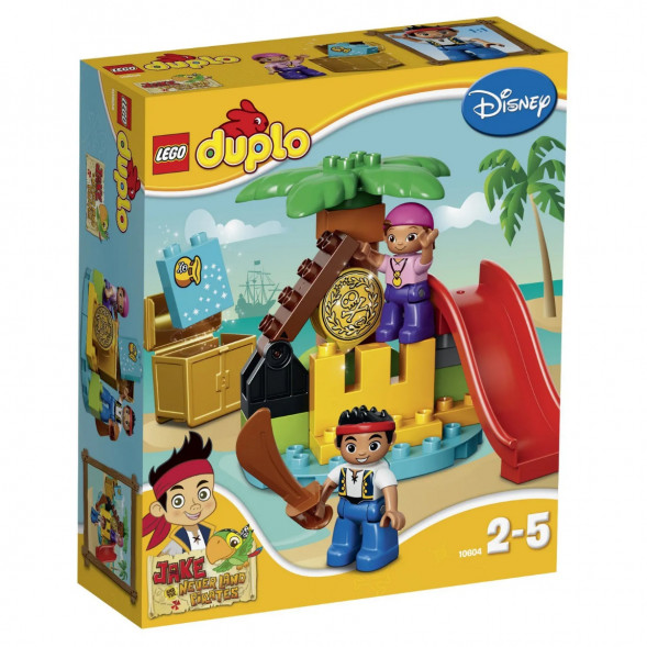 Конструктор LEGO DUPLO Jake 10604 Остров сокровищ в Хабаровске