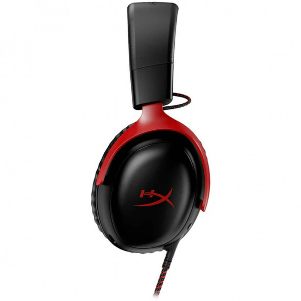 Компьютерная гарнитура HyperX Cloud III проводная, чёрный/красный в Хабаровске