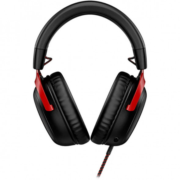 Компьютерная гарнитура HyperX Cloud III проводная, чёрный/красный в Хабаровске